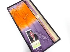 未使用品　正絹　帯揚げ・手組帯締めセット